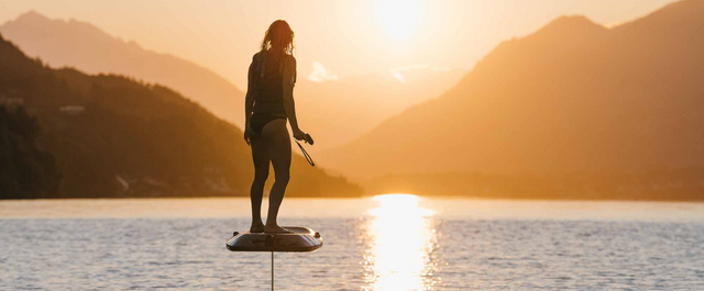 Audi e-tron foil by Aerofoils Anna Gasser Millstätter See