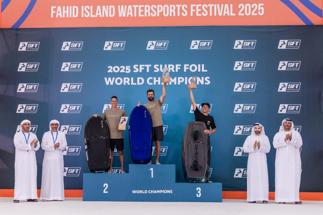 WInners at SFT E-Foil World Cup 2025 