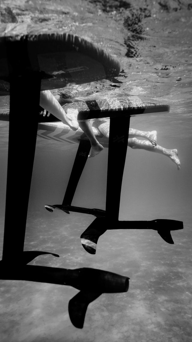 Aerofoils Adventure eFoil Midnight Blue in Mallorca | eFoil jet drive