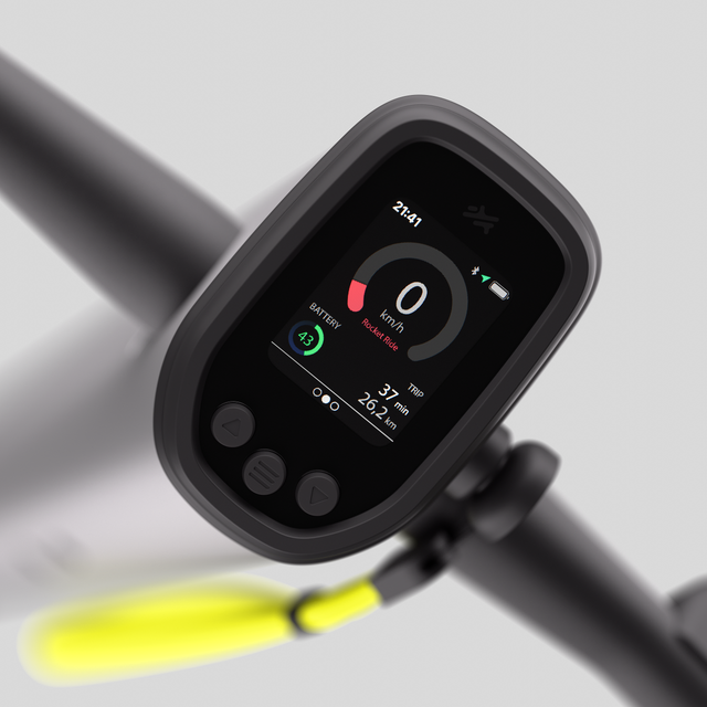 Aerofoils eFoil Hyperbar for Hyperfly, Top View Display