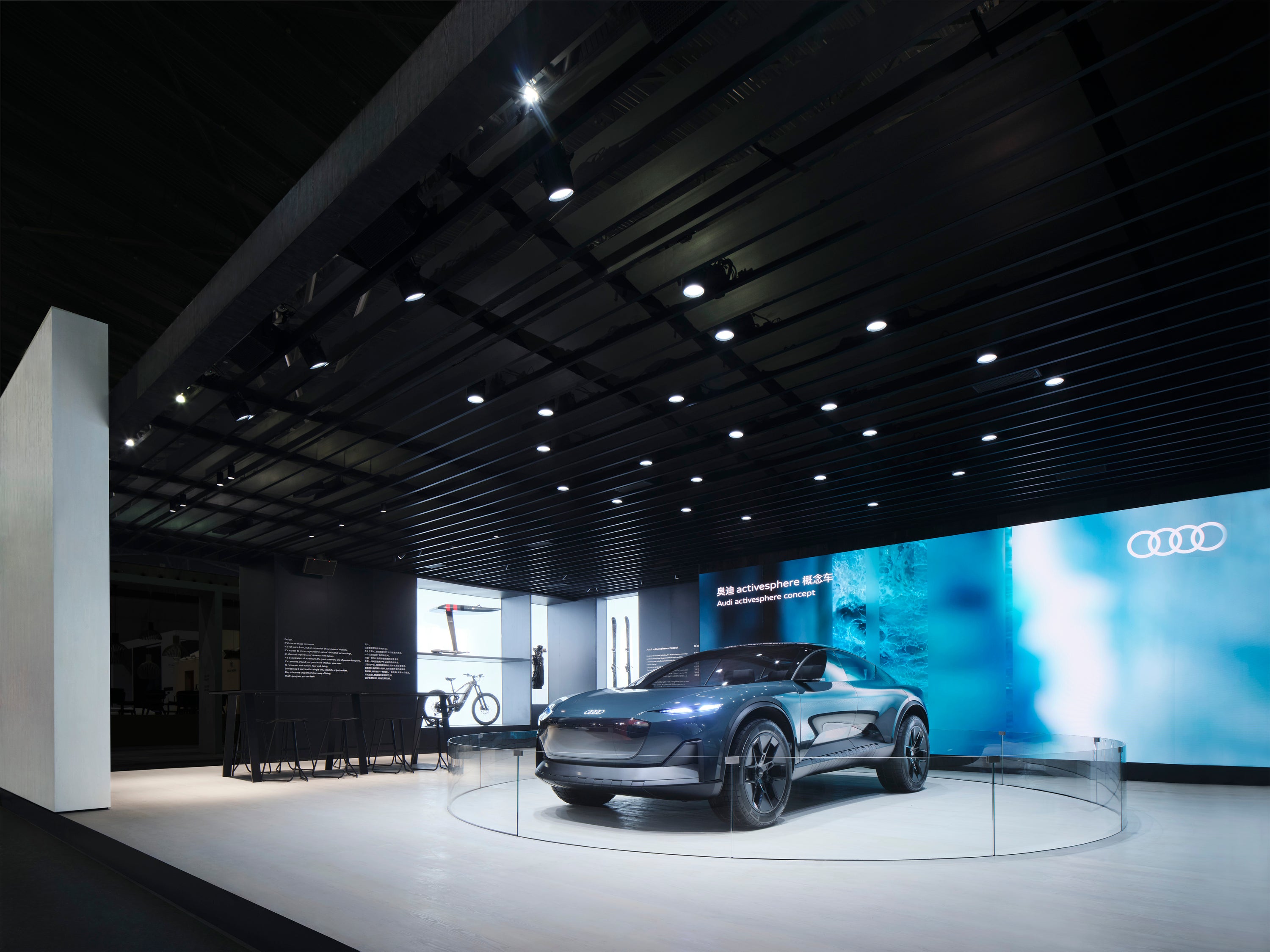 Audi Presents the Future of Premium Mobility at Design Shanghai 2023 – Audi  e-tron foil by Aerofoils