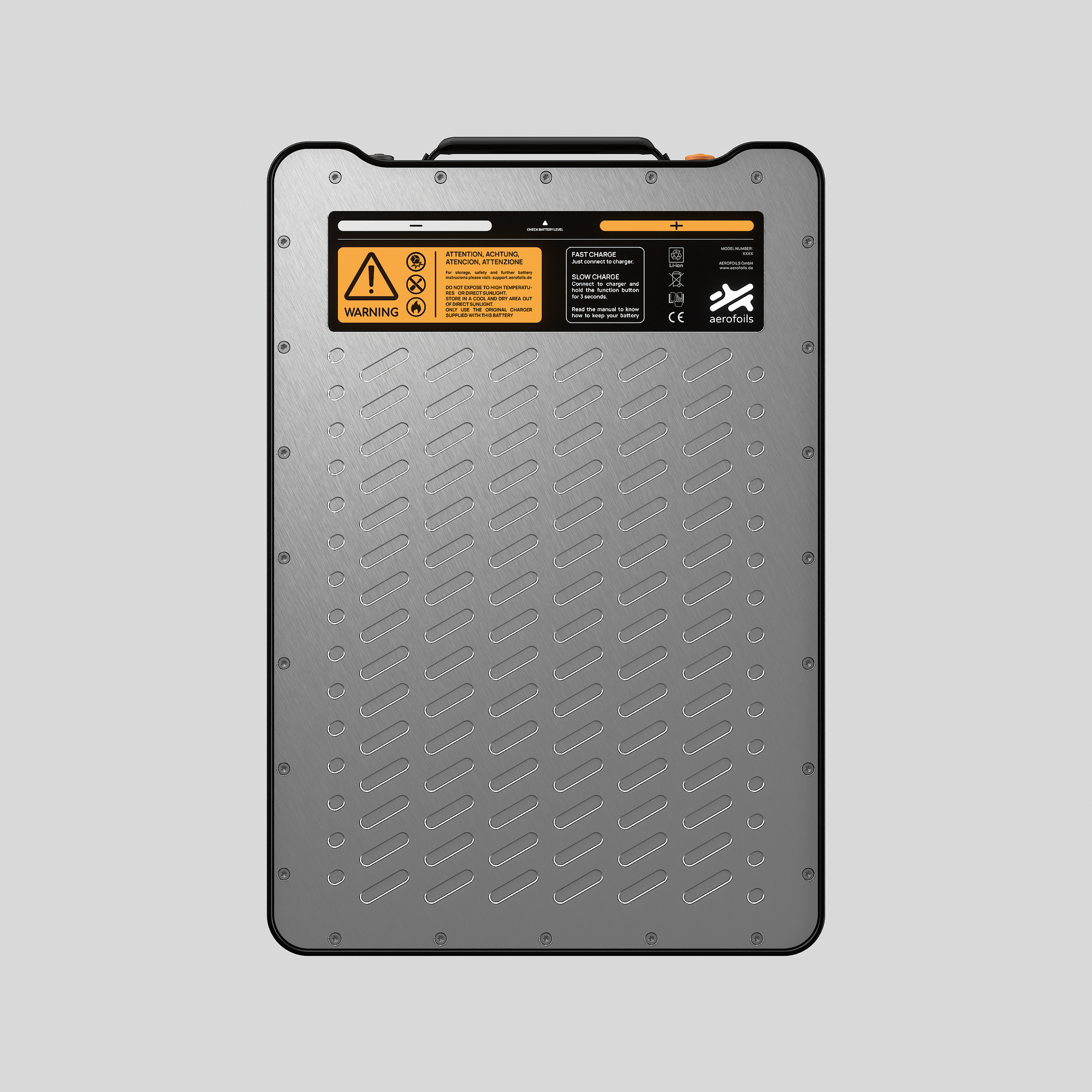 Aerofoils Audi e-tron eFoil Endurance Battery