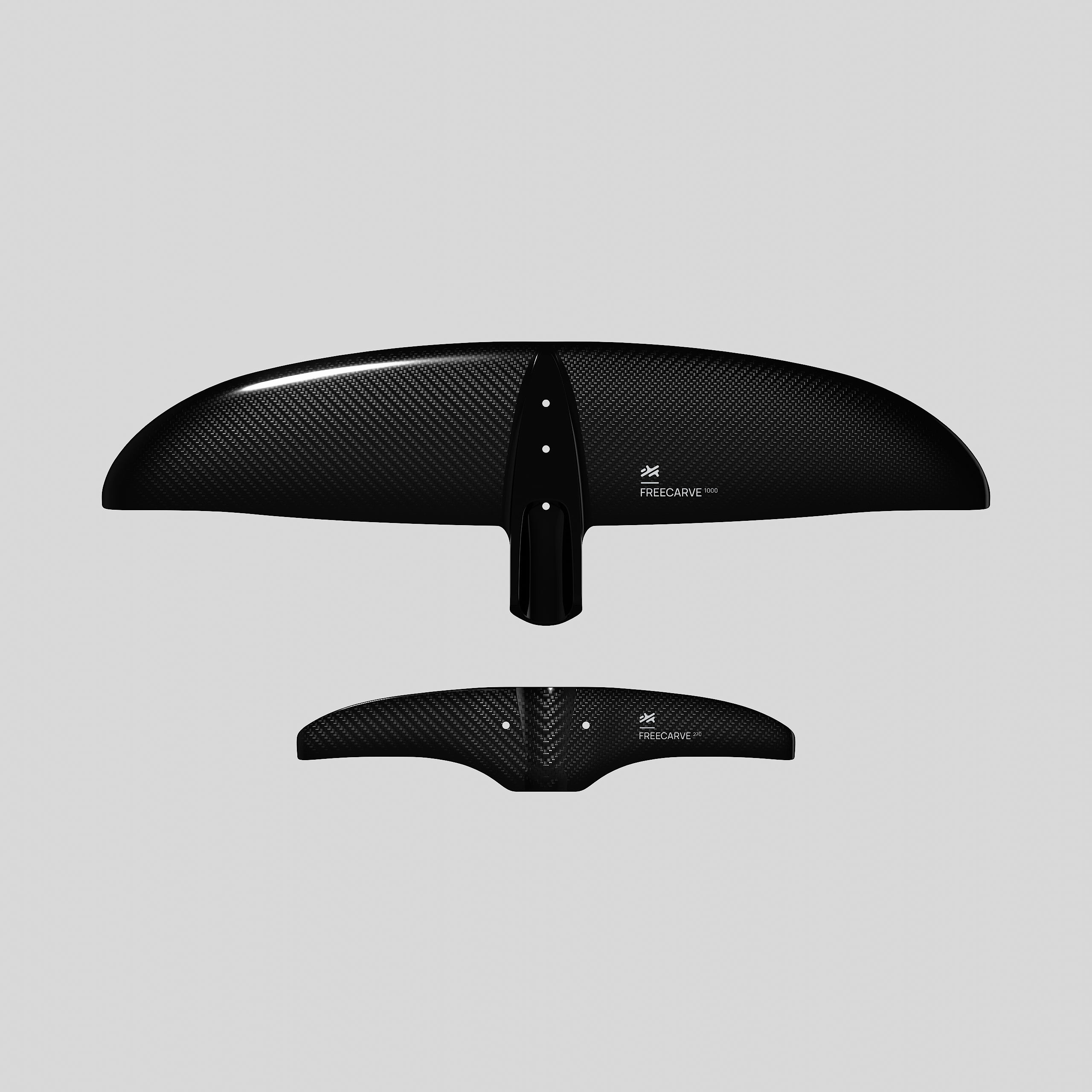 Wing Set Aerofoils Freecarve 1000 × 270 Wing Set – Aerofoils Audi e-tron Foil